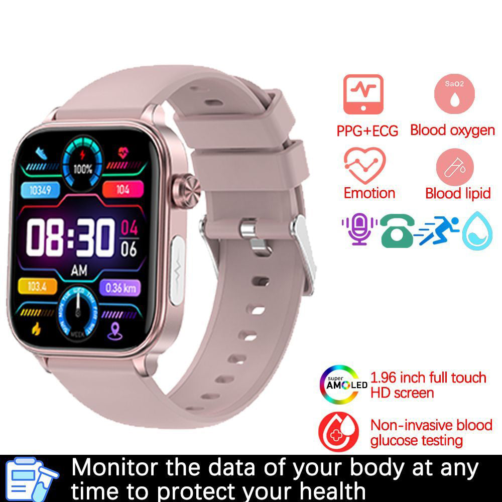 Bluetooth Calling Smart Watch with ECG + PPG, Electrocardiogram, Blood Pressure, Multi-Sport Smartwatch
