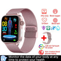 Bluetooth Calling Smart Watch with ECG + PPG, Electrocardiogram,  Blood Pressure, Multi-Sport Smartwatch