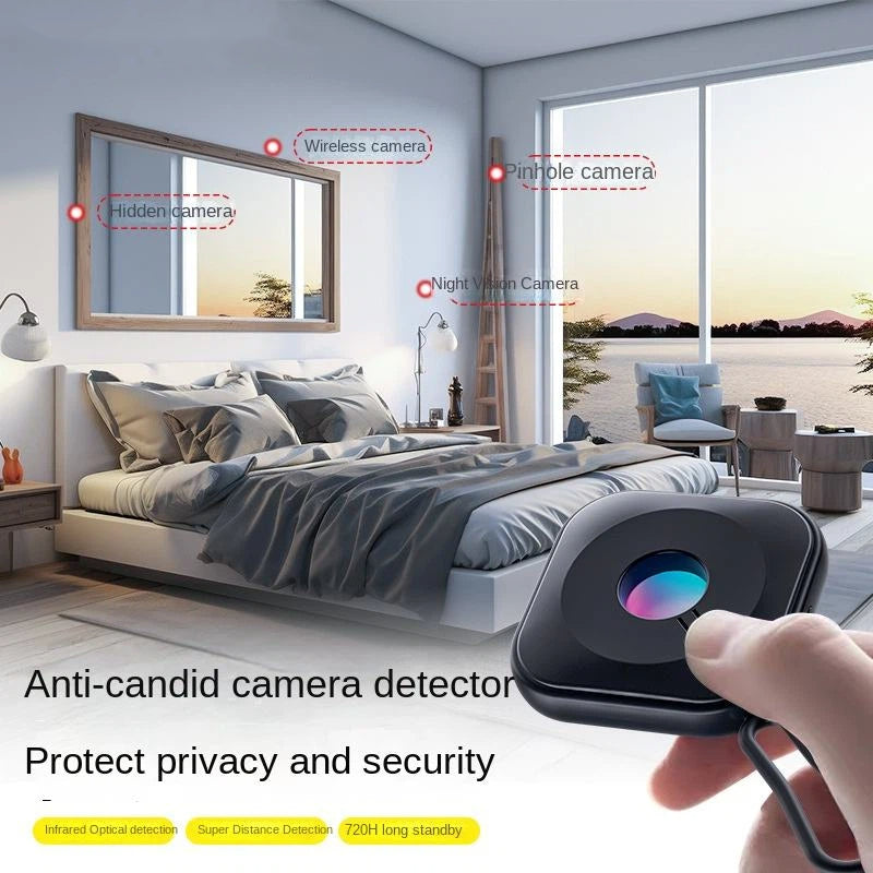 Camera detector hotel anti shooting monitoring infrared detection and inspection device travel counter monitoring