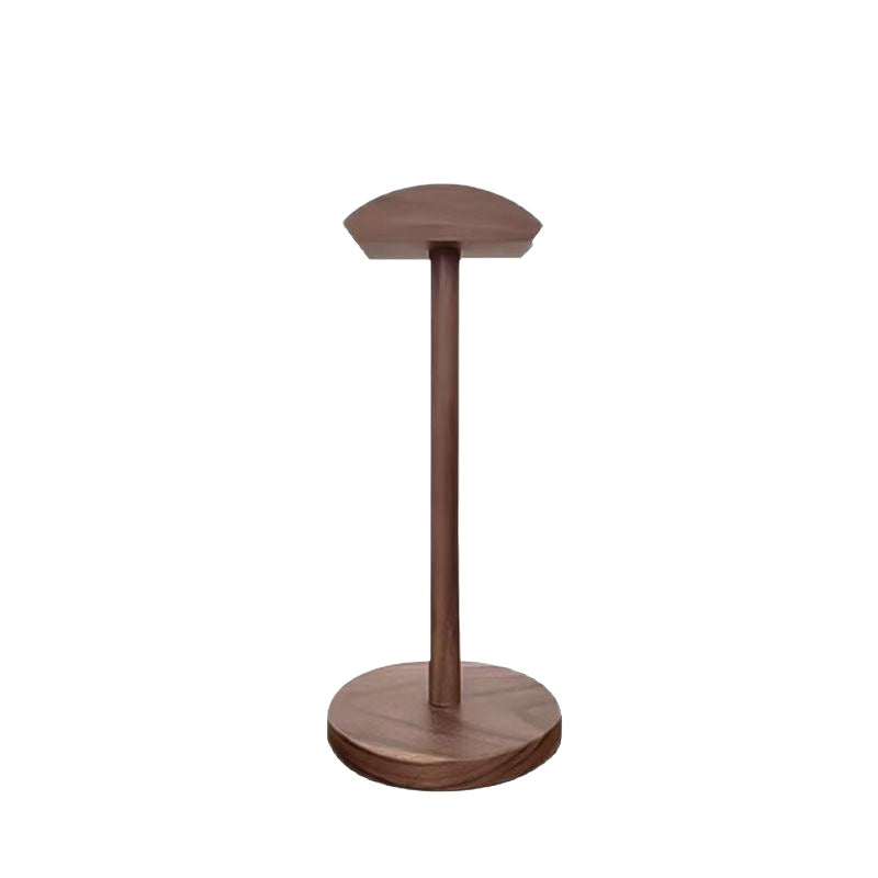 Wholesale Wooden Headset Stand Desktop Earphone Display and Storage Rack for Gaming Hotel Headset Holder