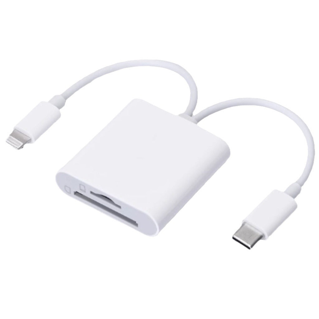 Universal Multi-Function Card Reader for Apple Type-C Phones