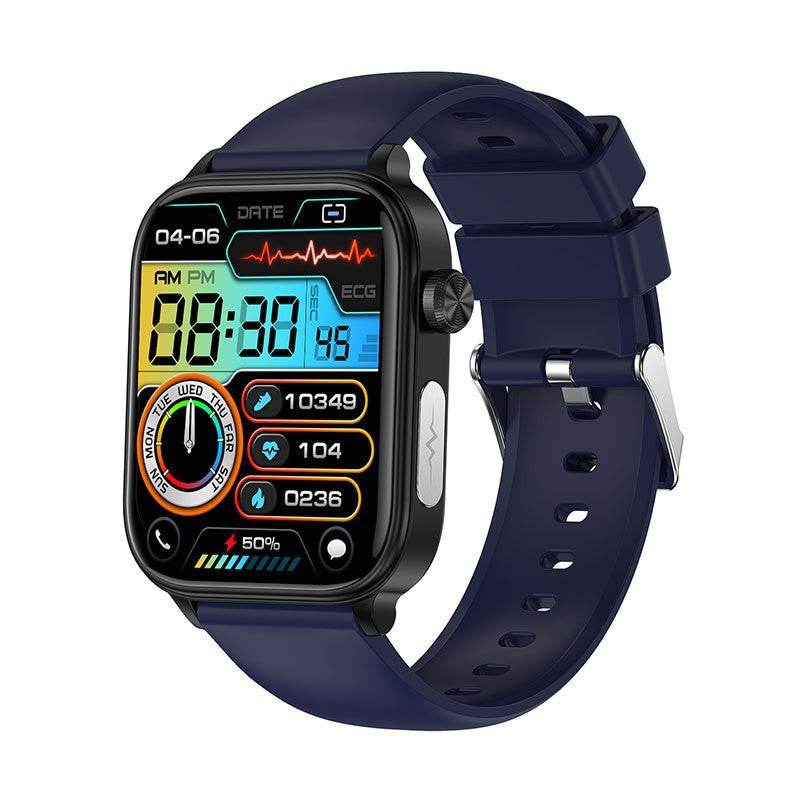 Bluetooth Calling Smart Watch with ECG + PPG, Electrocardiogram,  Blood Pressure, Multi-Sport Smartwatch