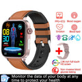 Bluetooth Calling Smart Watch with ECG + PPG, Electrocardiogram,  Blood Pressure, Multi-Sport Smartwatch